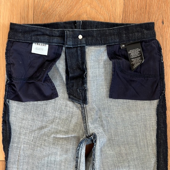 J Brand High Waisted Skinny Jeans - Resolute Dark Blue Jeans - Size 26 - Picture 9 of 16